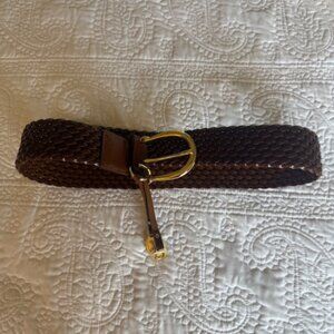 Michael Kors braided leather belt